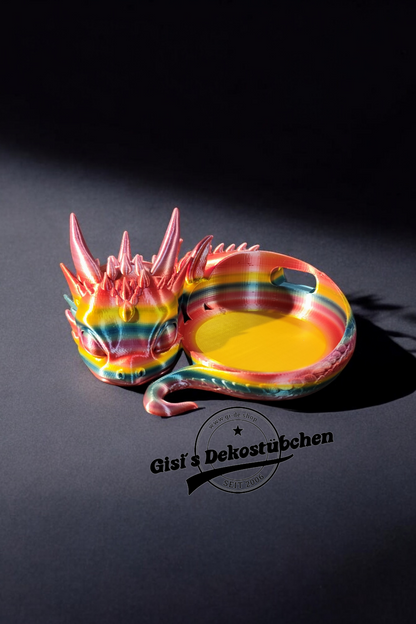 Drache für Alexa Echo Dot 3 Halterung | Stand Drachenbaby Halter