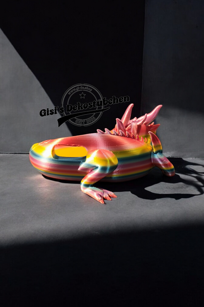 Drache für Alexa Echo Dot 3 Halterung | Stand Drachenbaby Halter