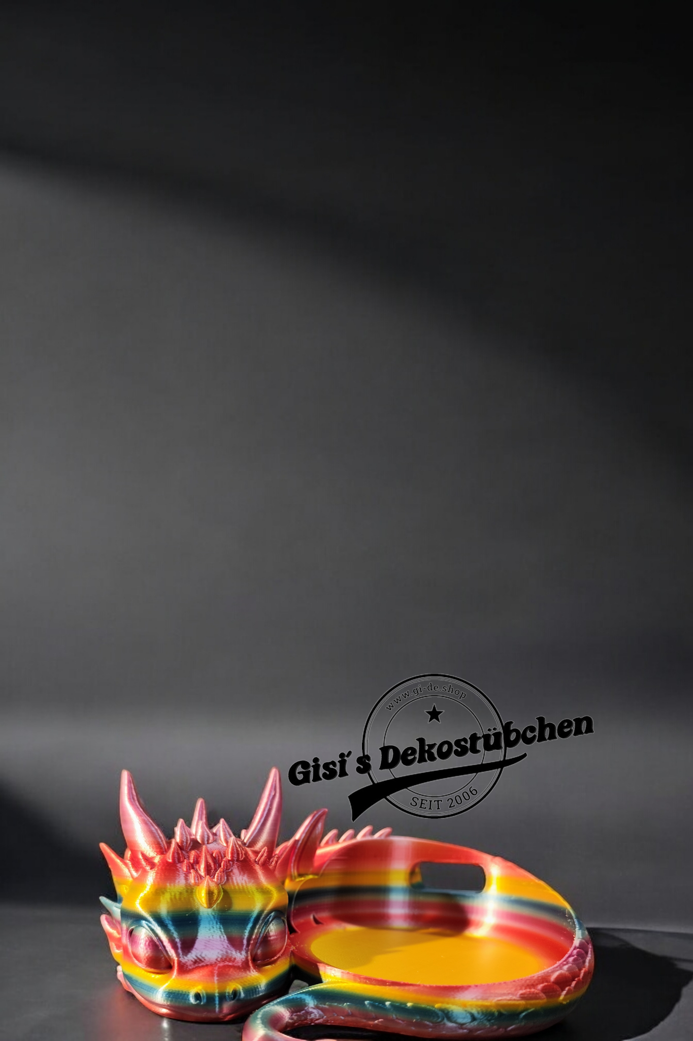 Drache für Alexa Echo Dot 3 Halterung | Stand Drachenbaby Halter