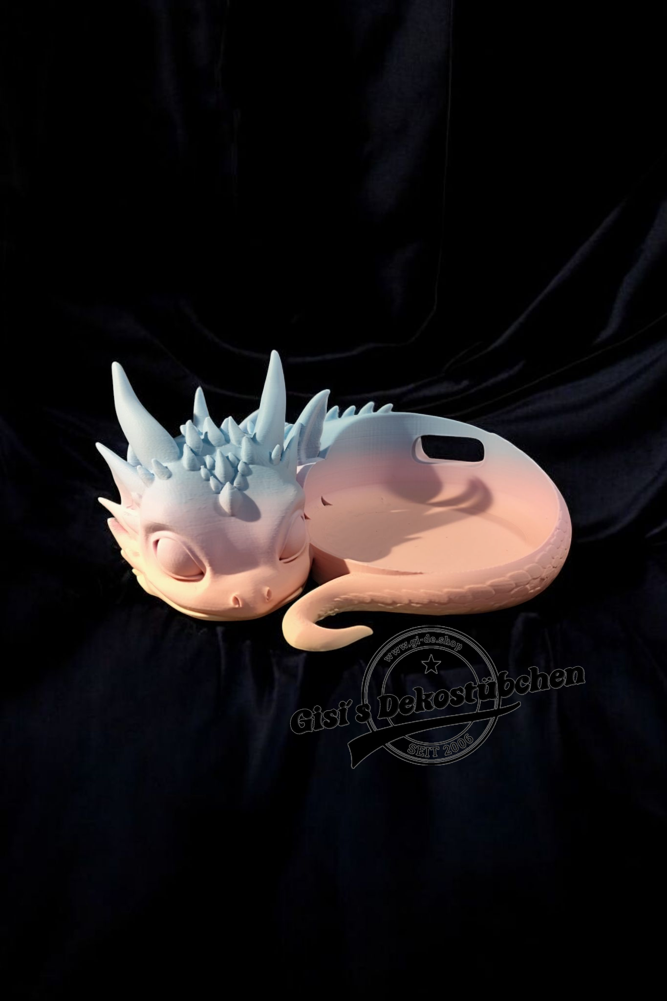 Drache für Alexa Echo Dot 3 Halterung | Stand Drachenbaby Halter