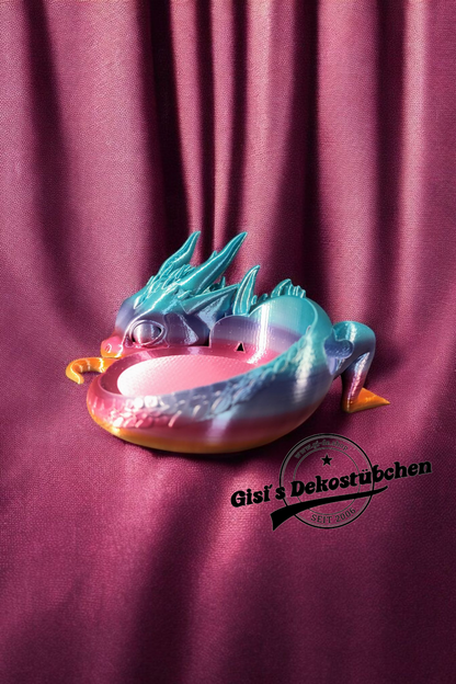 Drache für Alexa Echo Dot 3 Halterung | Stand Drachenbaby Halter