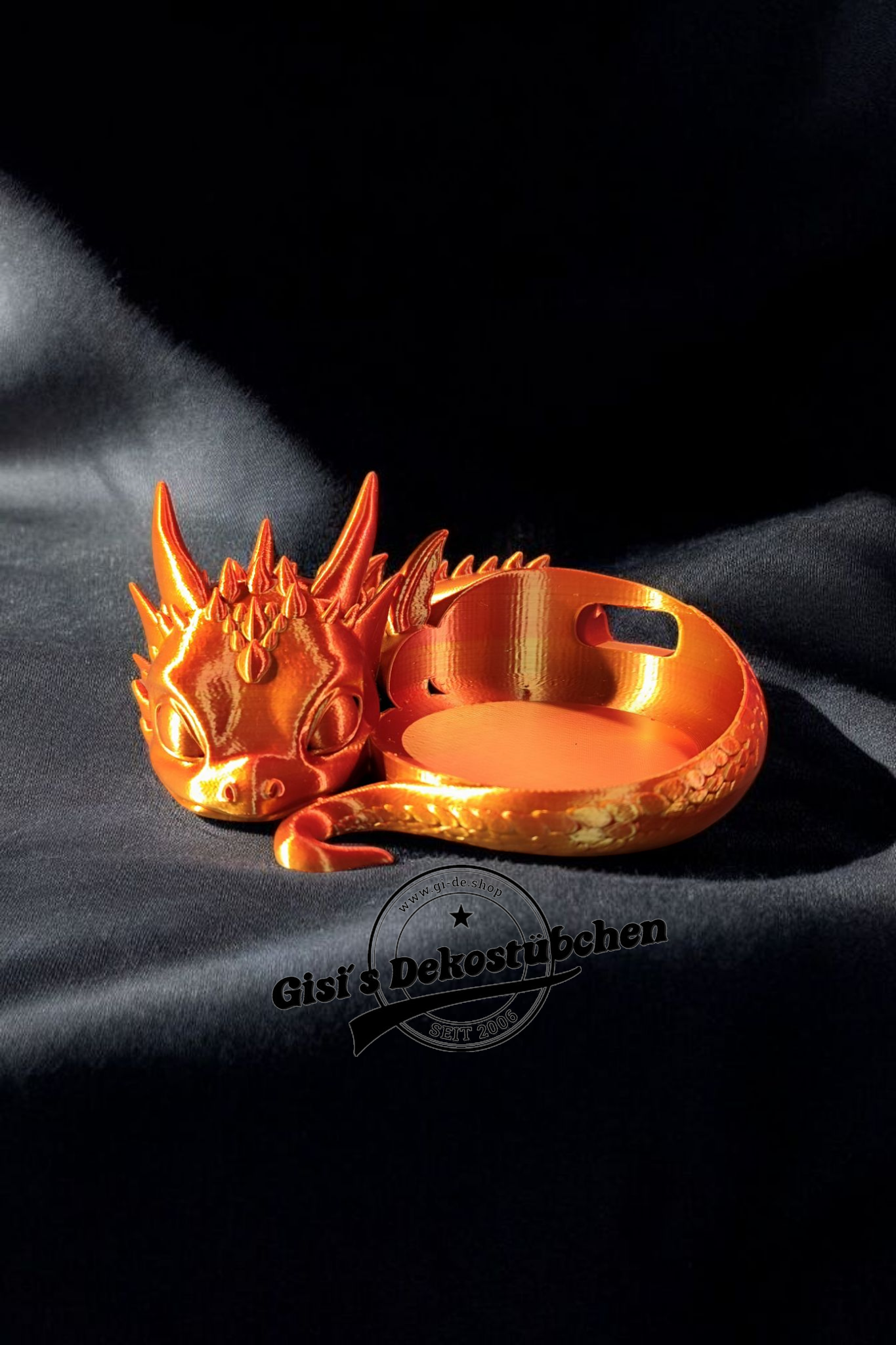 Drache für Alexa Echo Dot 3 Halterung | Stand Drachenbaby Halter