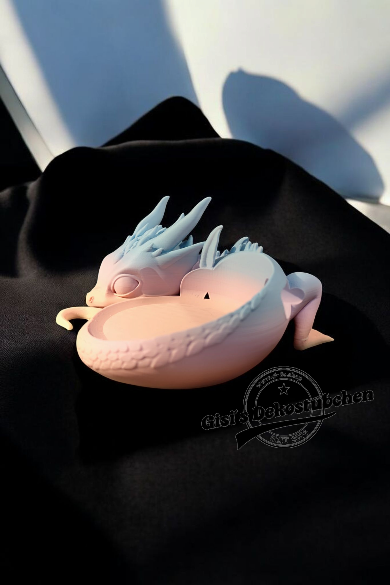 Drache für Alexa Echo Dot 3 Halterung | Stand Drachenbaby Halter