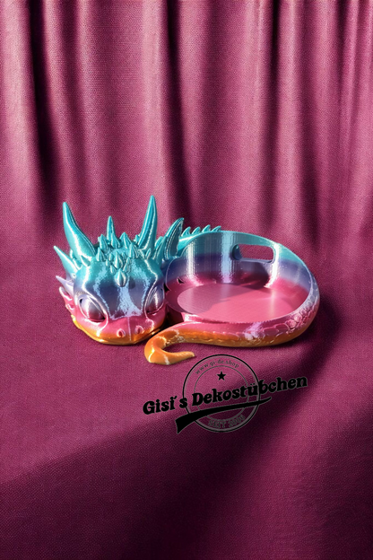 Drache für Alexa Echo Dot 3 Halterung | Stand Drachenbaby Halter