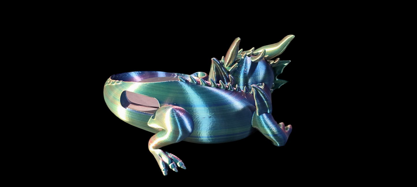 Drache für Alexa Echo Dot 3 Halterung | Stand Drachenbaby Halter