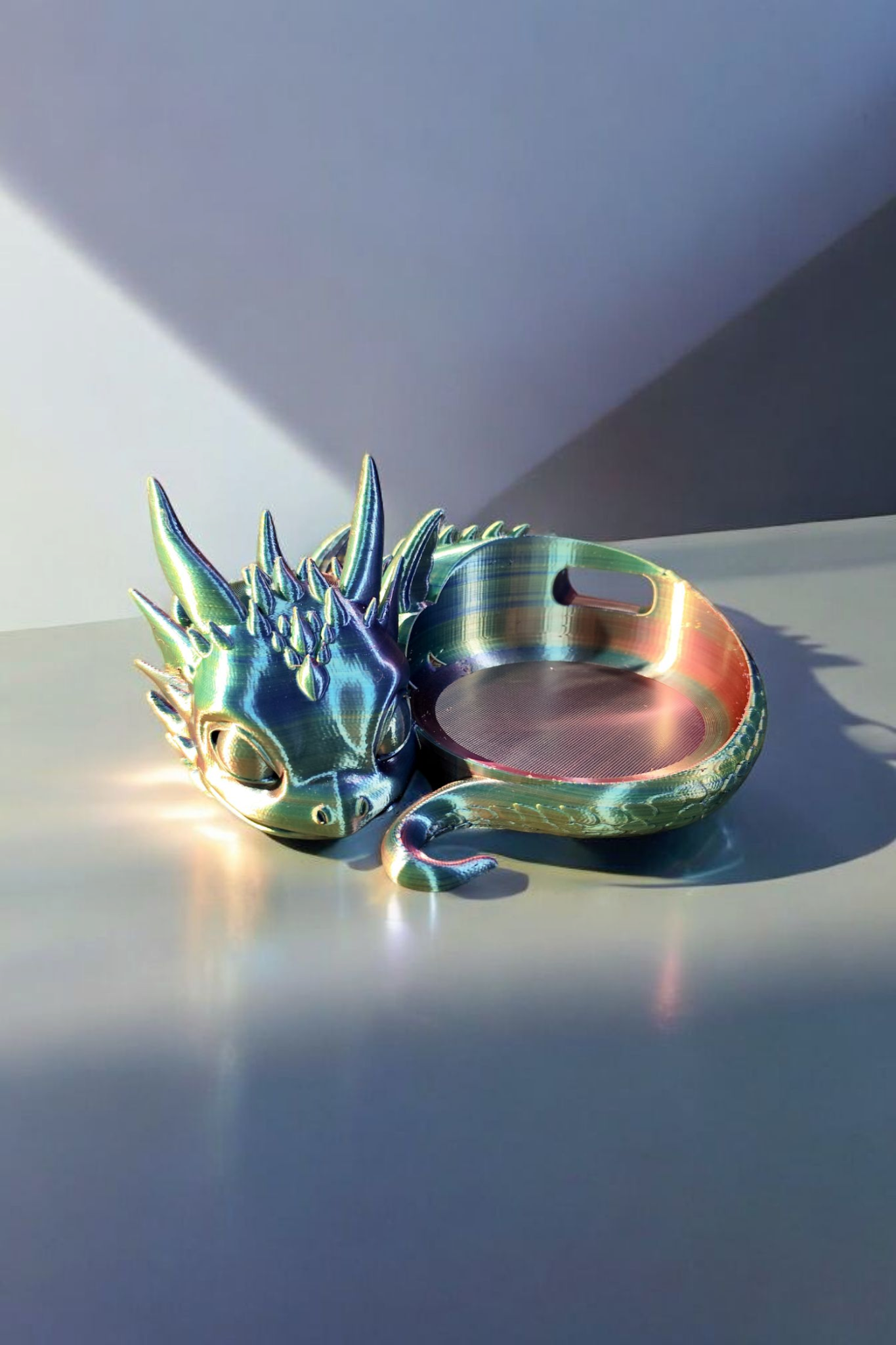 Drache für Alexa Echo Dot 3 Halterung | Stand Drachenbaby Halter