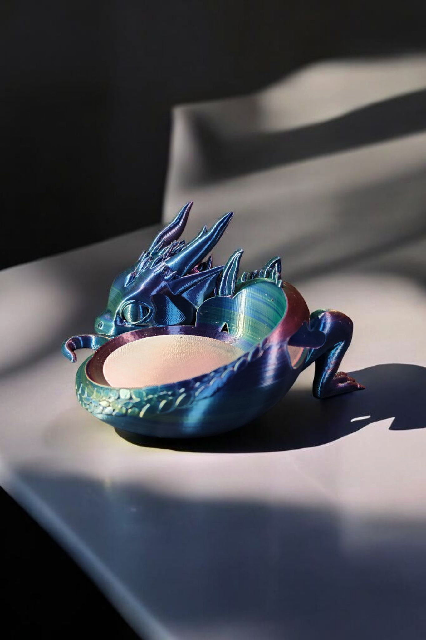 Drache für Alexa Echo Dot 3 Halterung | Stand Drachenbaby Halter