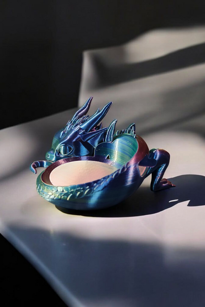 Drache für Alexa Echo Dot 3 Halterung | Stand Drachenbaby Halter