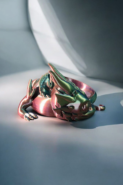 Drache für Alexa Echo Dot 3 Halterung | Stand Drachenbaby Halter