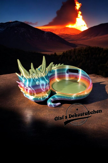 Drache für Alexa Echo Dot 3 Halterung | Stand Drachenbaby Halter