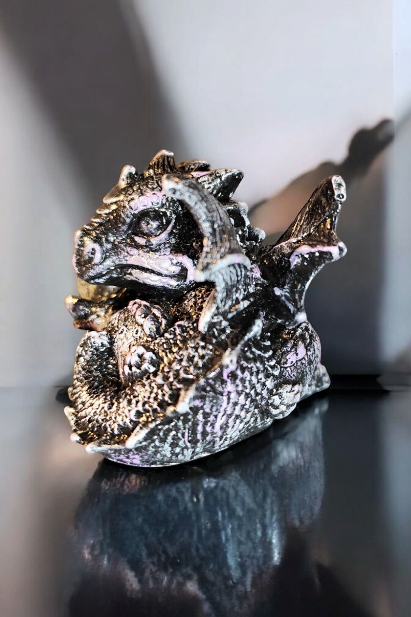 Drachen Statue, der Wächter des Lichts