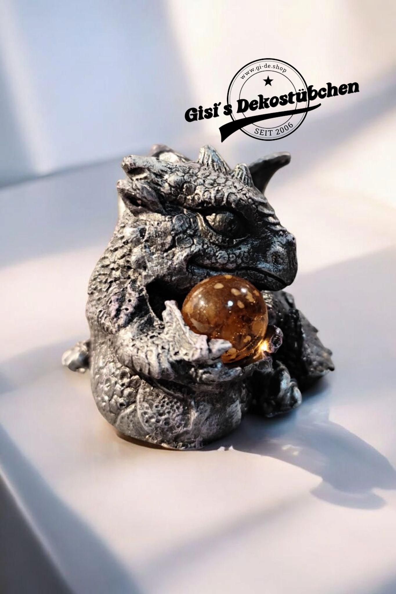 Drachen Statue, der Wächter des Lichts