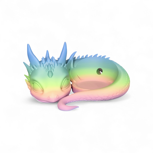 Drachen Halter Alexa Echo Dot 3D Druck - Baby Drache Lautsprecher Ständer PLA