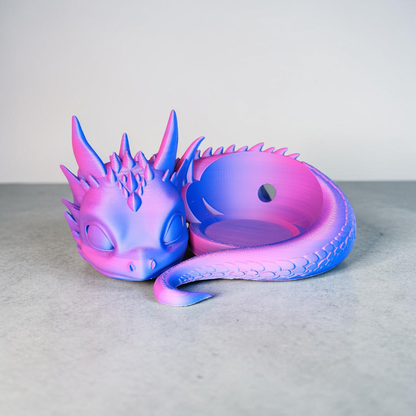 Drachen Halter Alexa Echo Dot 3D Druck - Baby Drache Lautsprecher Ständer PLA