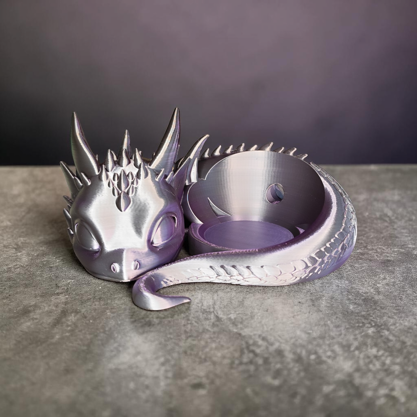 Drachen Halter Alexa Echo Dot 3D Druck - Baby Drache Lautsprecher Ständer PLA