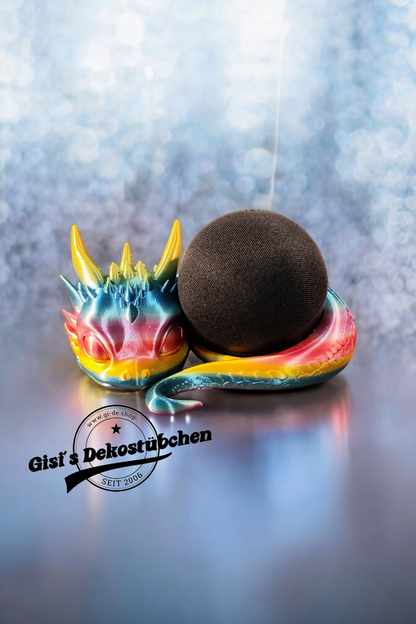 Drachenstand für Alexa Echo Dot 3D-Druck