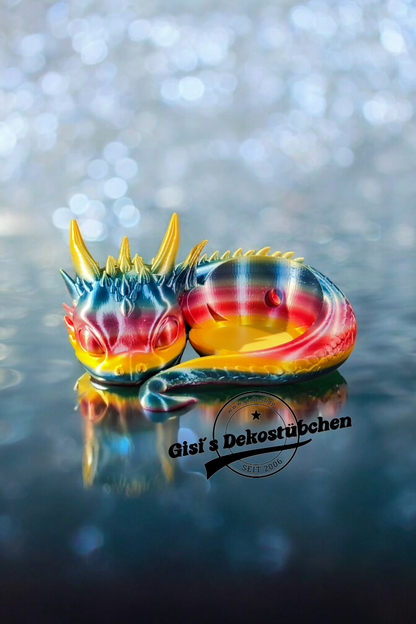 Drachenstand für Alexa Echo Dot 3D-Druck