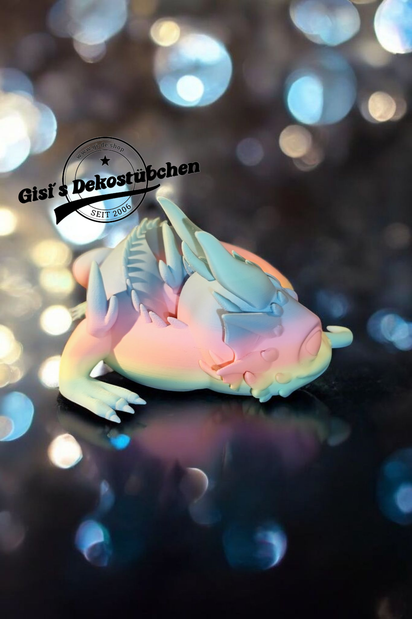 Drachenstand für Alexa Echo Dot 3D-Druck