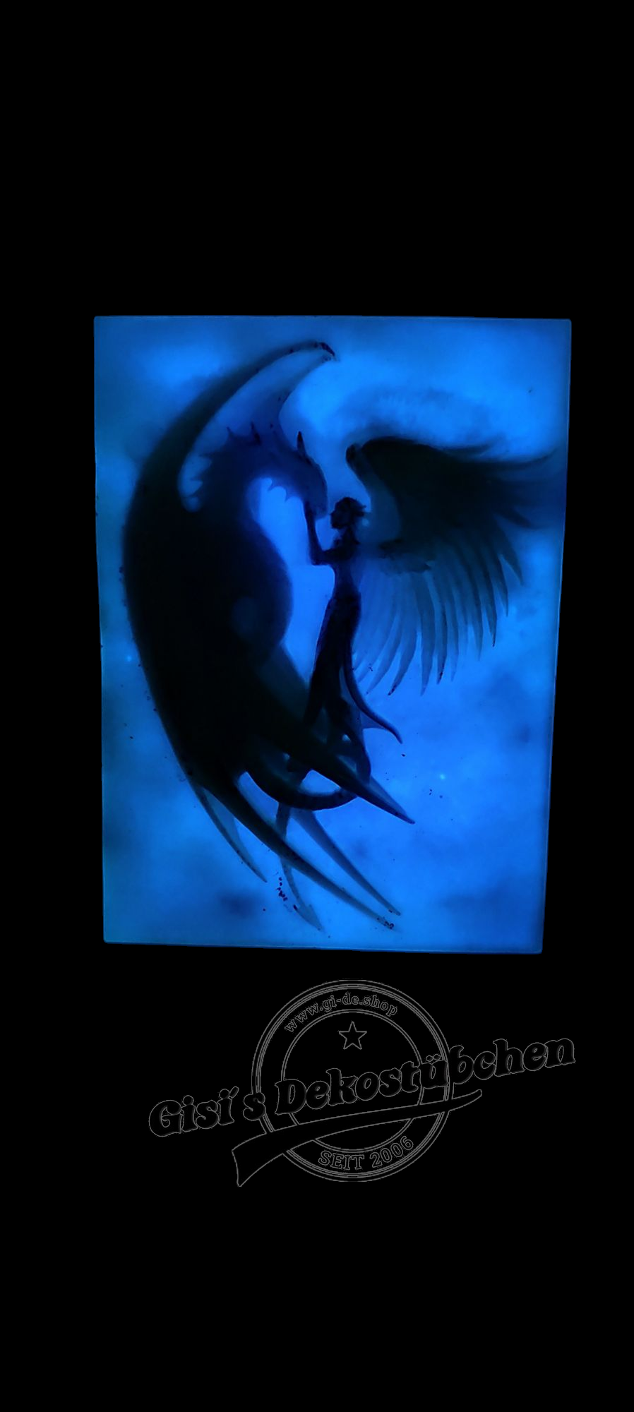 Einzelstück Wandbild aus Epoxidharz