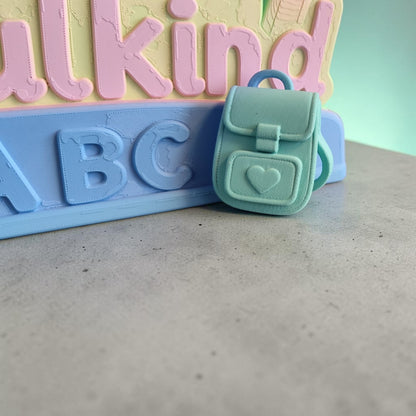 Endlich Schulkind – 3D gedrucktes Deko-Schild zum Aufstellen in Wunschfarbe