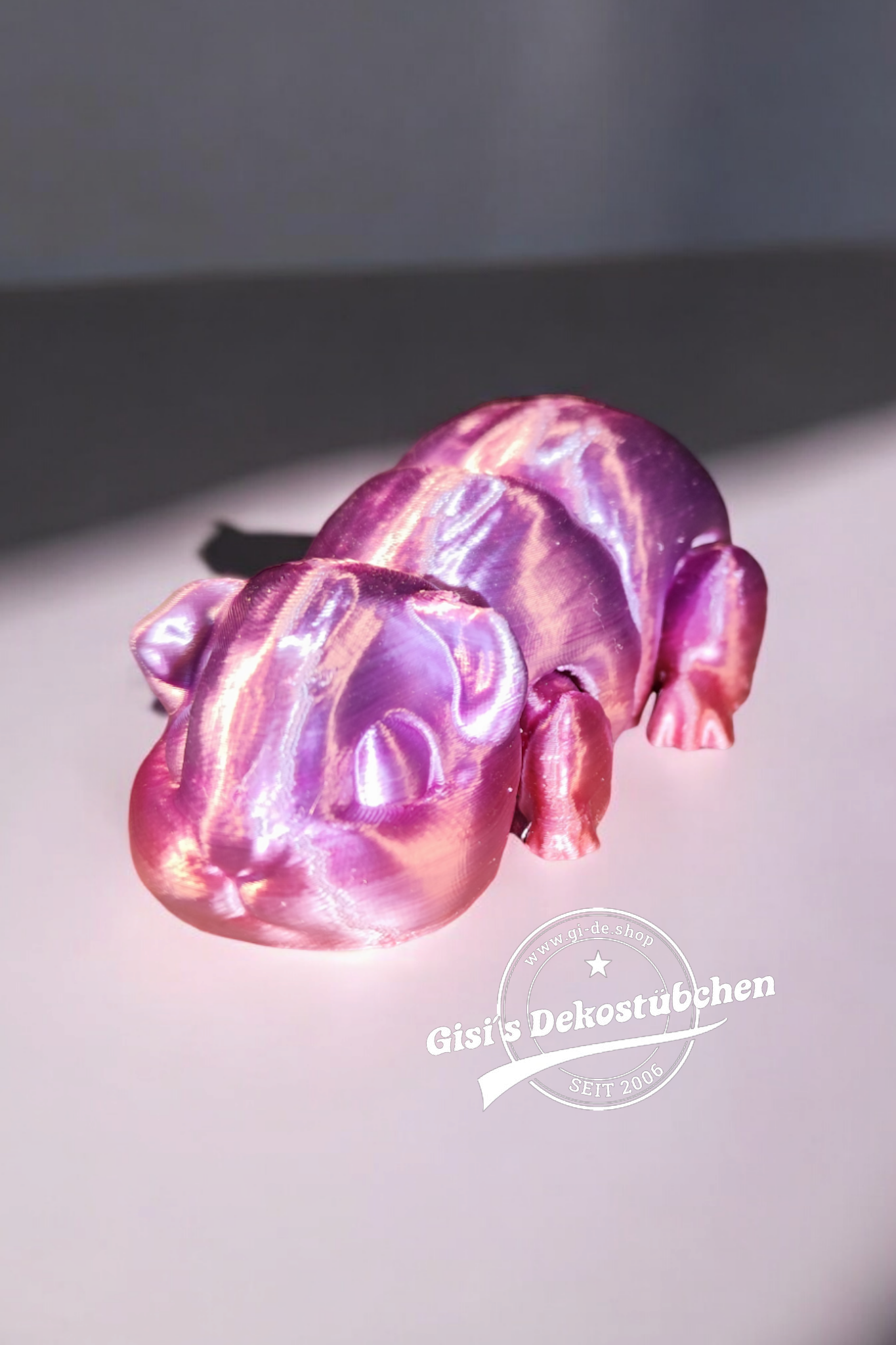 3D gedruckte Meerschweinchen mit Haus Set