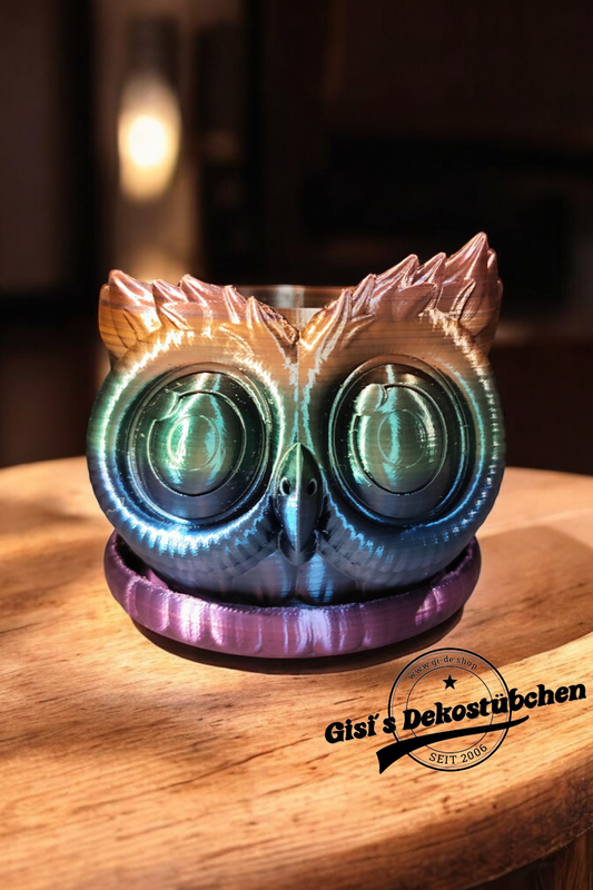 Eule Blumentopf Kreative 3D Gedruckt