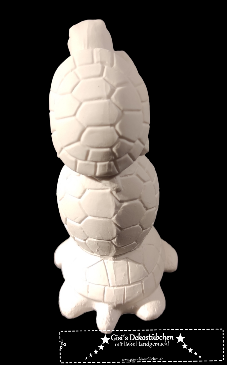 Familie Schildkröte aus Keramik