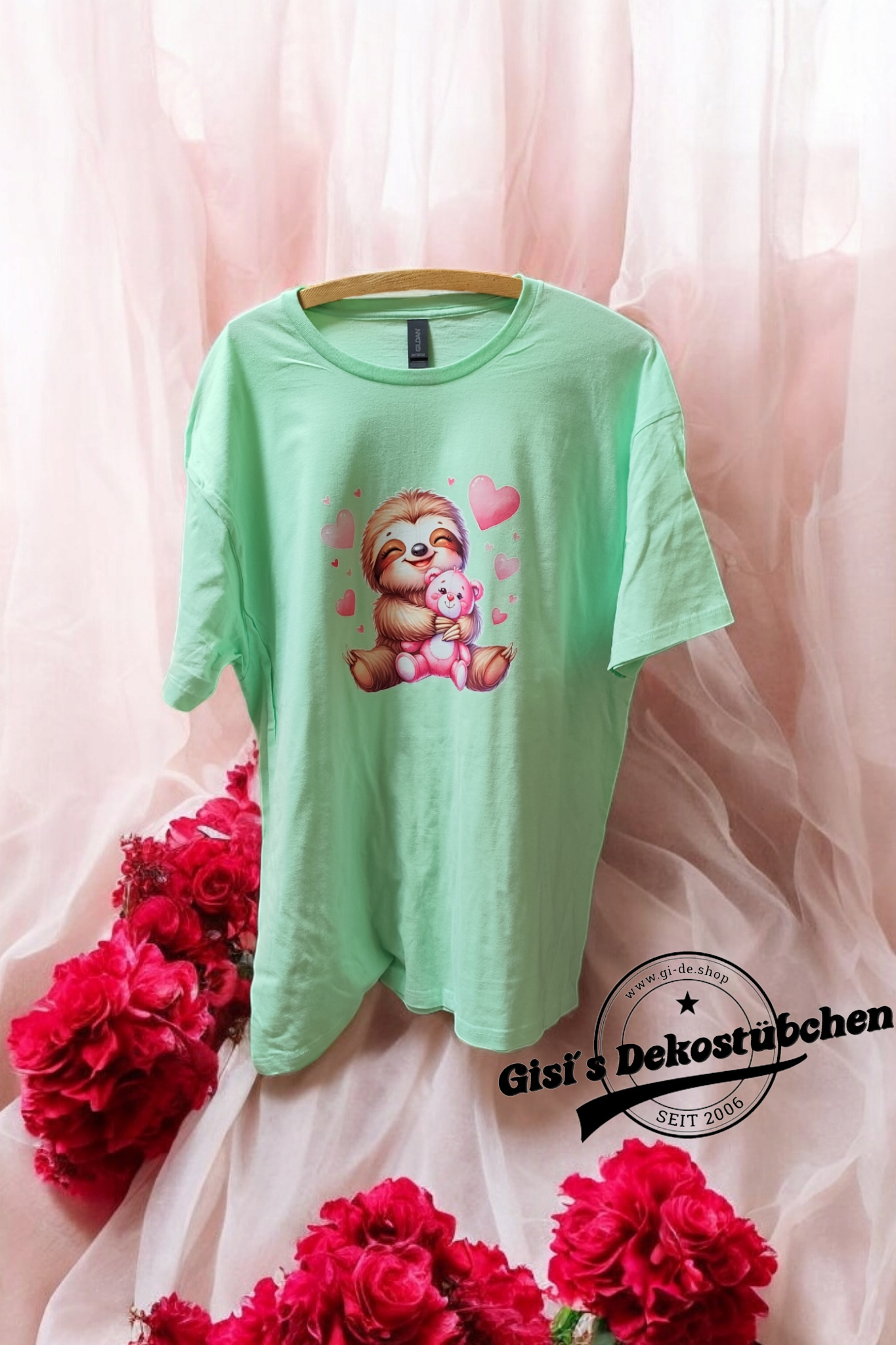 Faultier* Baumwolle T-Shirt