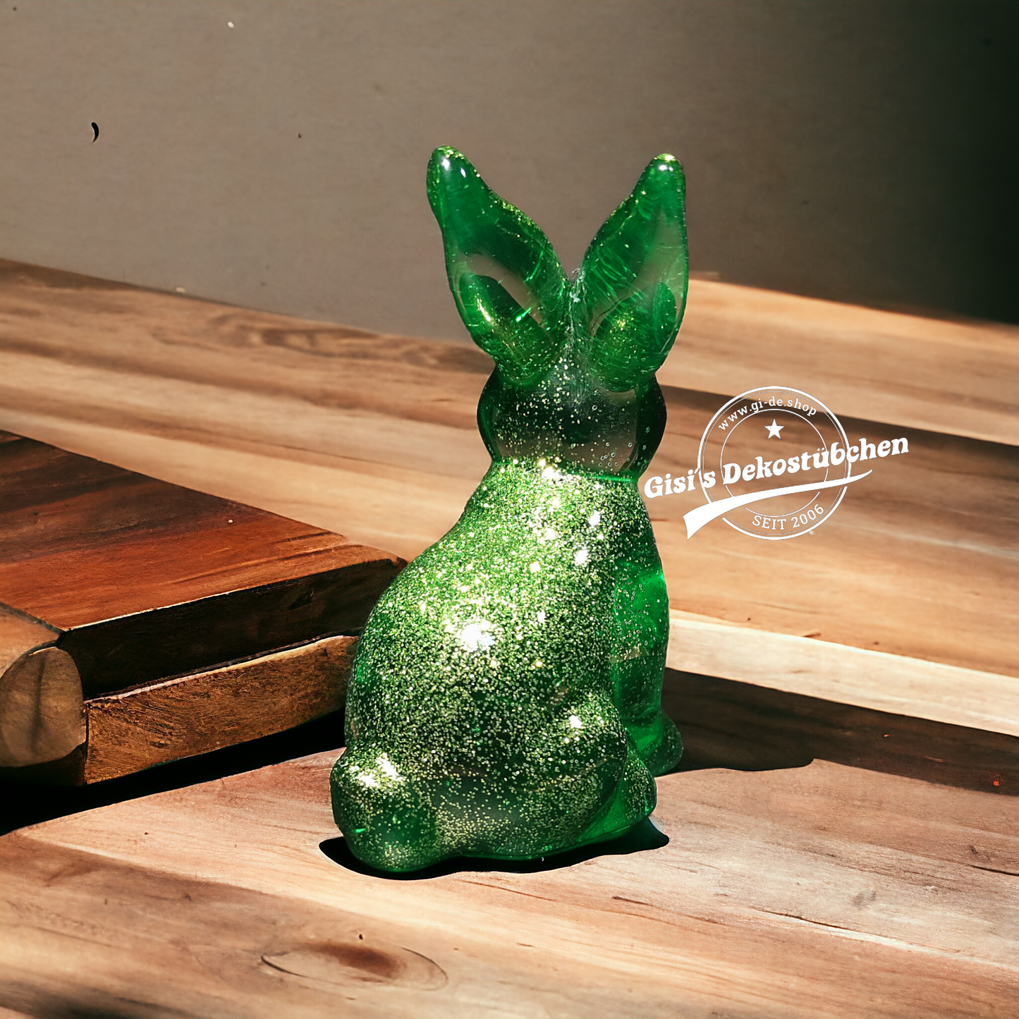 Figur Hase – Glitzer