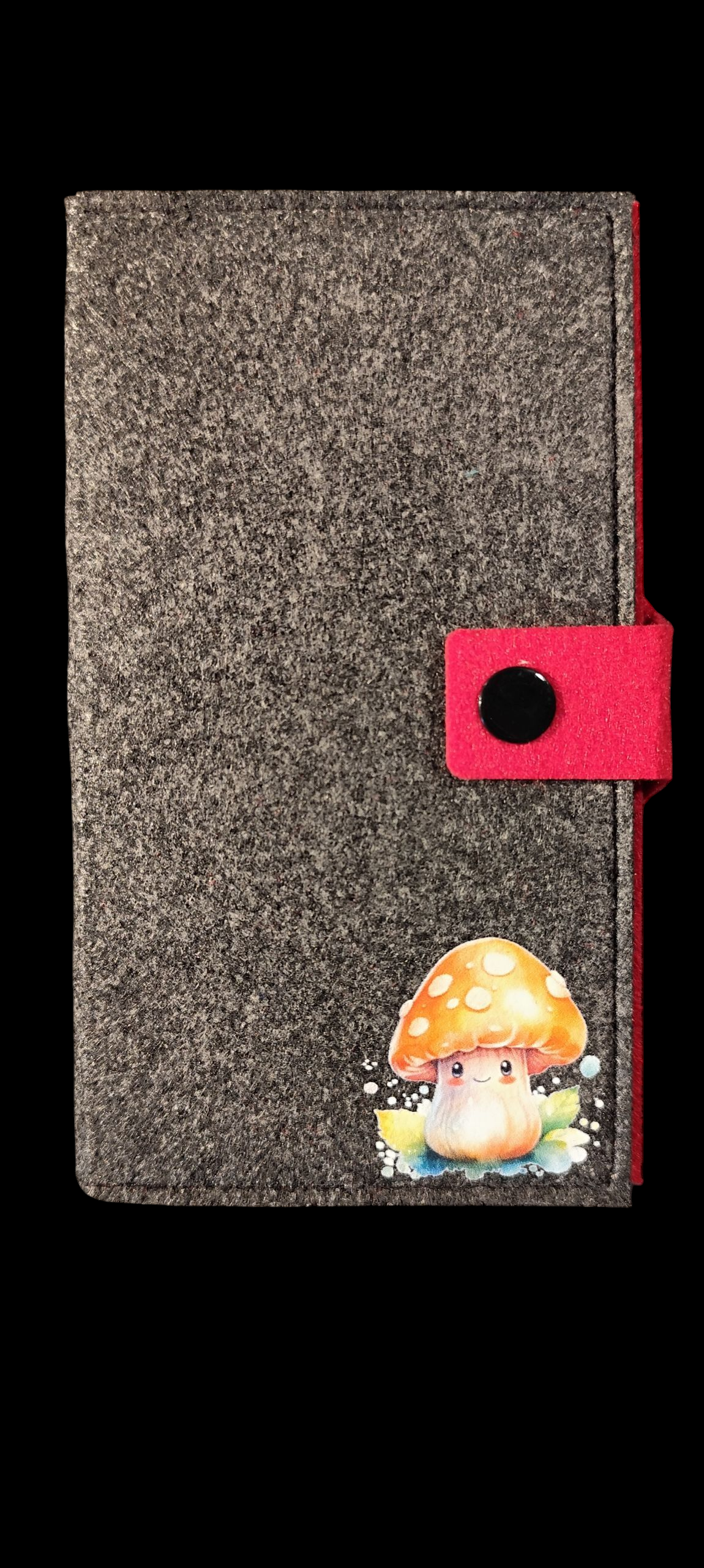 Filz Portemonnaie 16,3 x 9,5 cm – nach deinen Wünschen – 4 Innenfarben – Kartenfächer & Münzfach