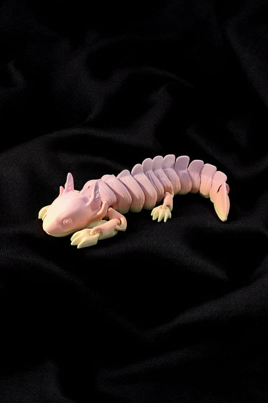 Flexi-Axolotl Dein farbenfroher Begleiter