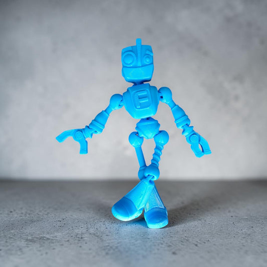 Flexi Roboter 3D Druck beweglich – Fidget Toy – Öffnende Hände – 16 cm – 27 Farben