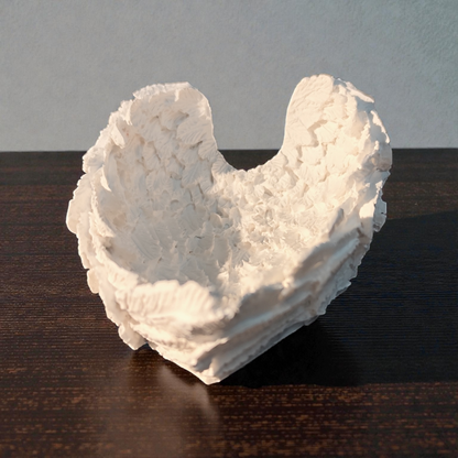 Flügel aus Keramik als Schale, Aufbewahrung