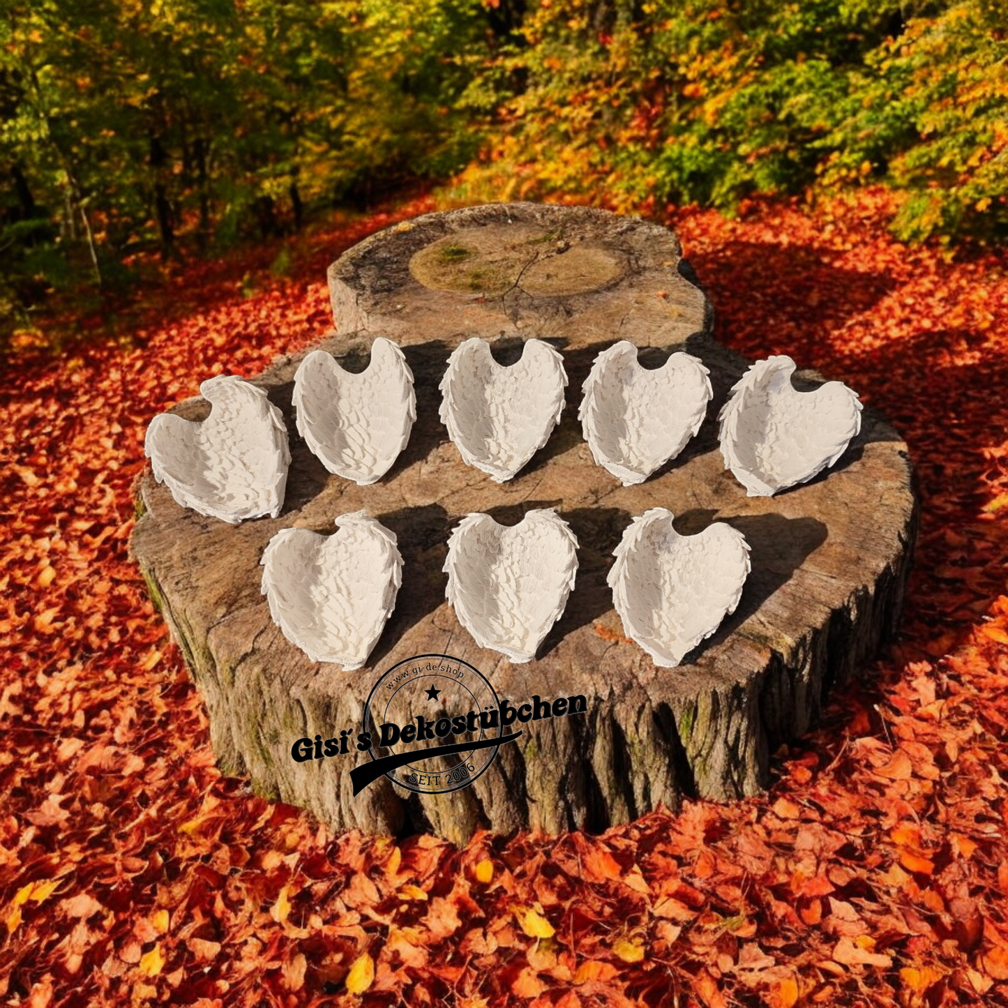 Flügel aus Keramik als Schale, Aufbewahrung