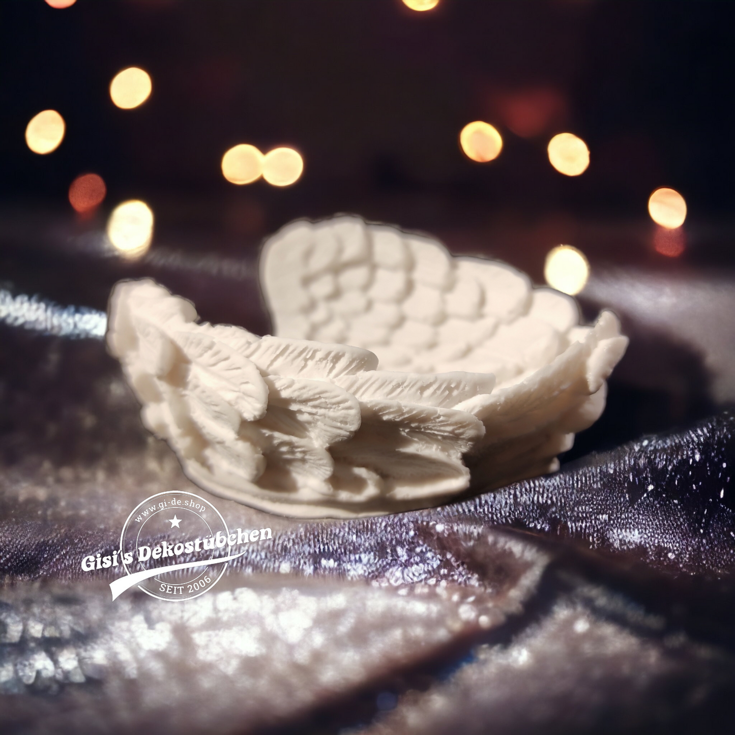 Flügel aus Keramik als Schale, Aufbewahrung