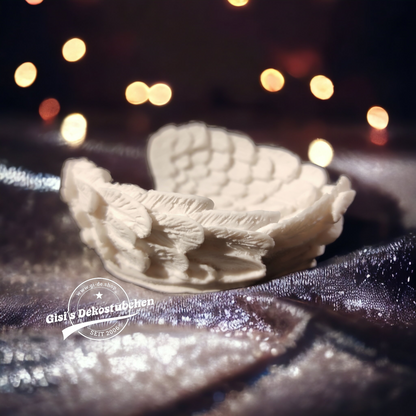 Flügel aus Keramik als Schale, Aufbewahrung