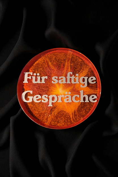 Fruchtige Untersetzer aus Epoxidharz – 5-teiliges Sommer-Set für „saftige Gespräche“