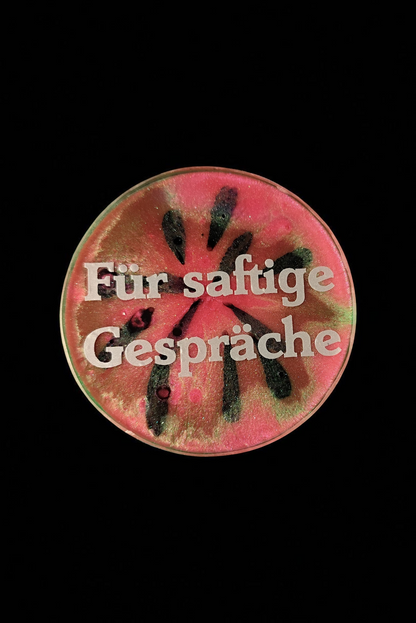 Fruchtige Untersetzer aus Epoxidharz – 5-teiliges Sommer-Set für „saftige Gespräche“