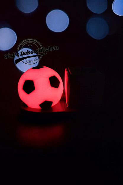 Fußball Nachtlicht für Tonie Box, Ständer für Ladestation und Box, Kinder Zimmer, Geschenk, Deko