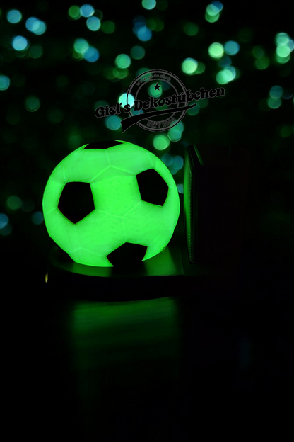 Fußball Nachtlicht für Tonie Box, Ständer für Ladestation und Box, Kinder Zimmer, Geschenk, Deko