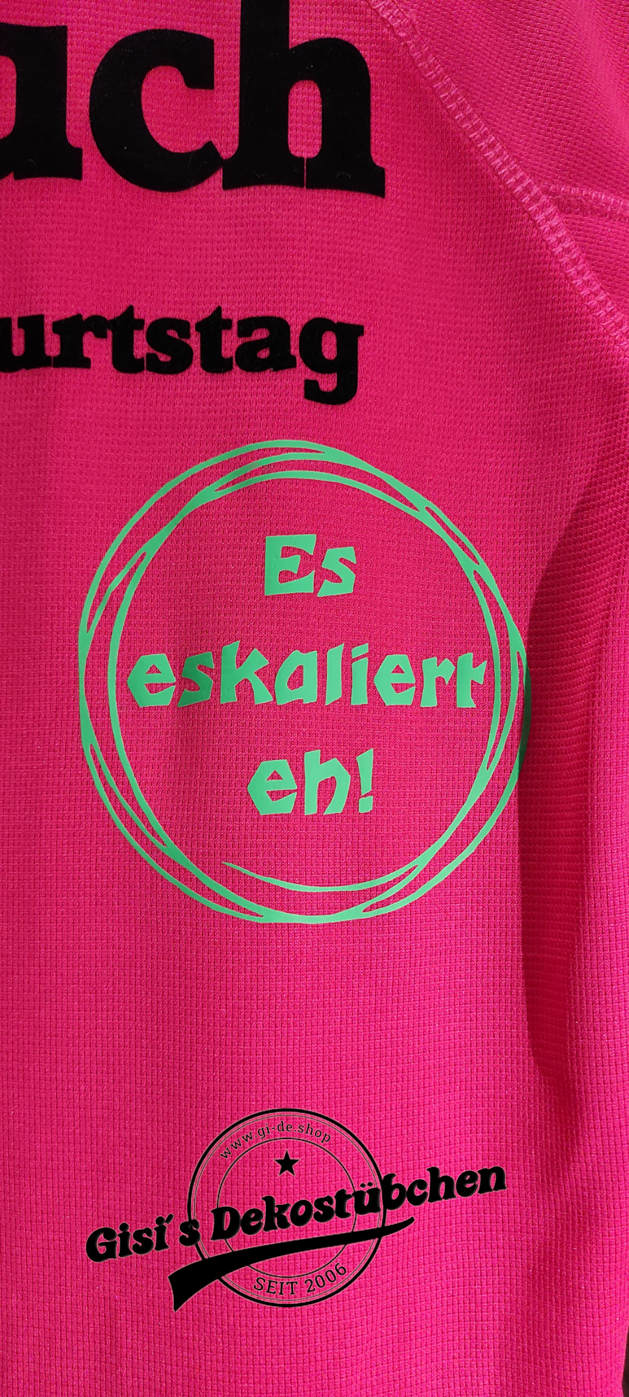 Geburtstag Gästebuch Geschenk T-Shirt