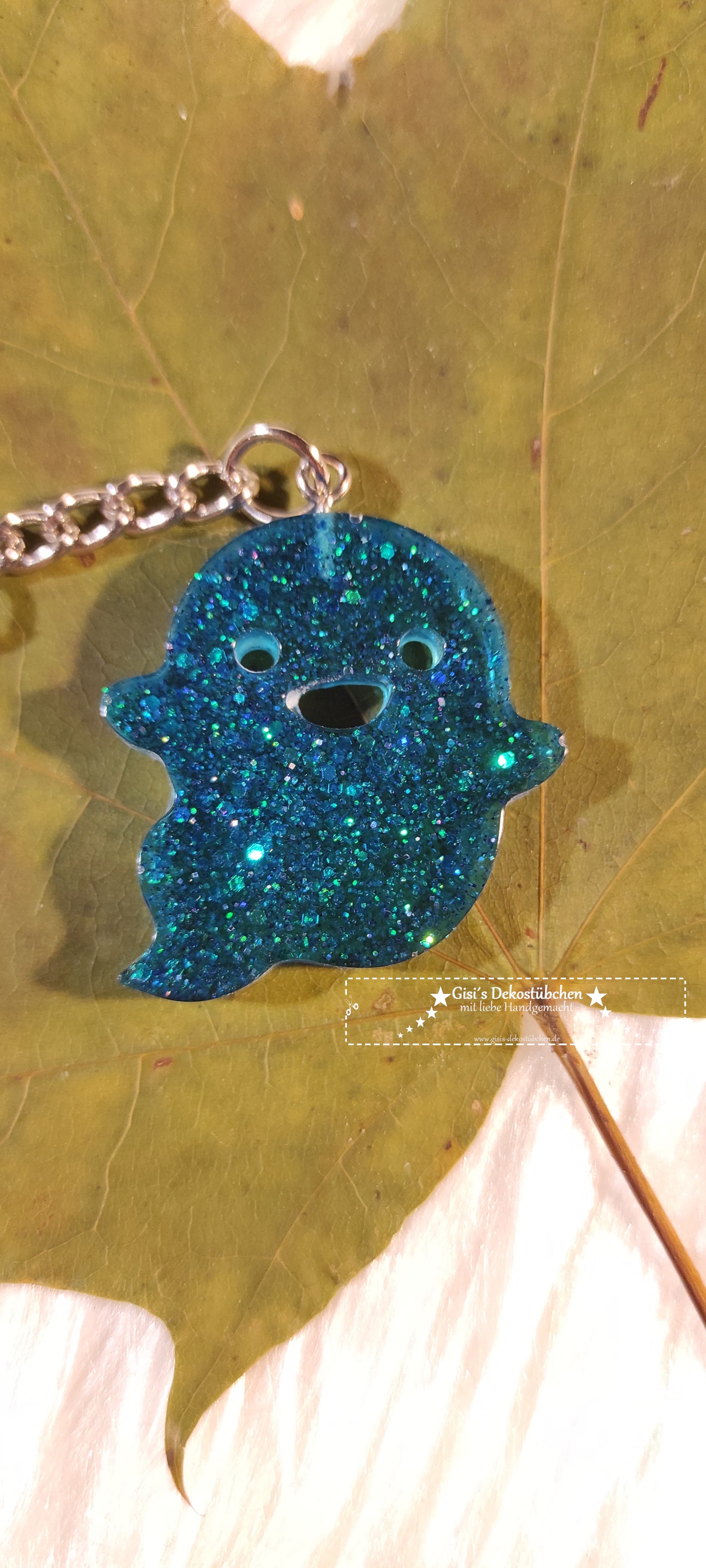 Gespenster Schlüsselanhänger Wunschfarbe