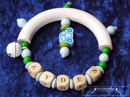 Greifling Baby mit Wunschname