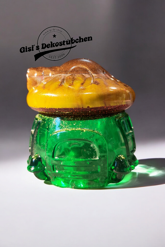 Harzdose Pilz Geschenk Einweihungsgeschenk