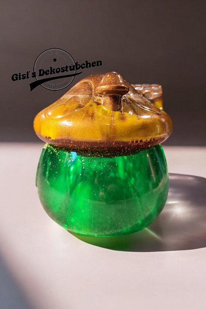 Harzdose Pilz Geschenk Einweihungsgeschenk