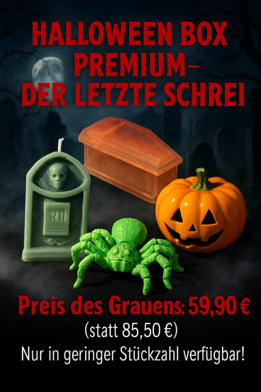 Halloween Box Premium – Der letzte Schrei | Exklusive Grusel-Deko für Sammler und Halloween-Fans