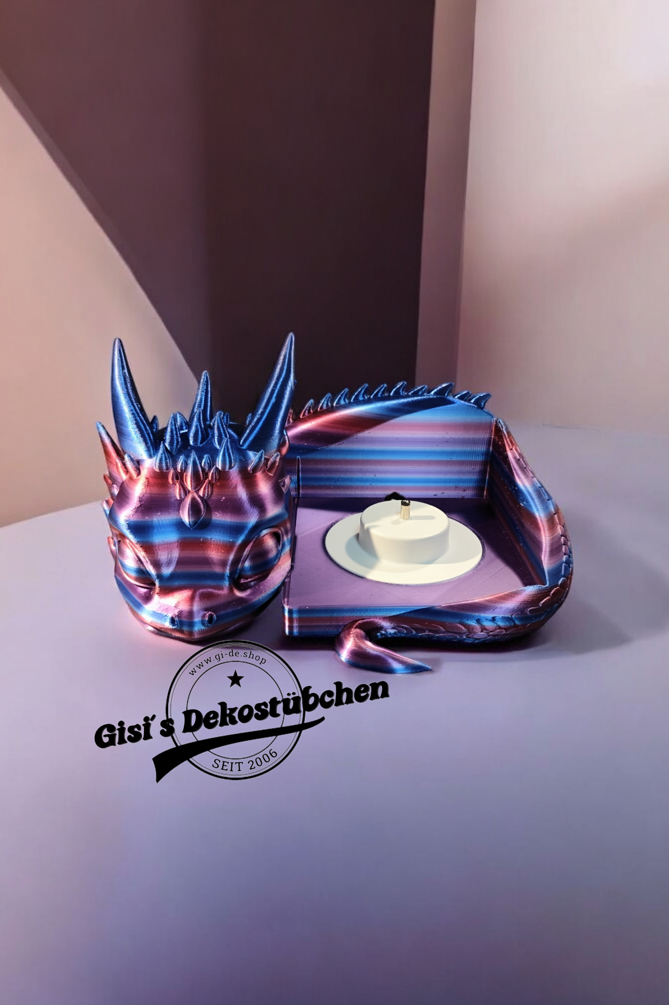 Halter für Toniebox -> Drache