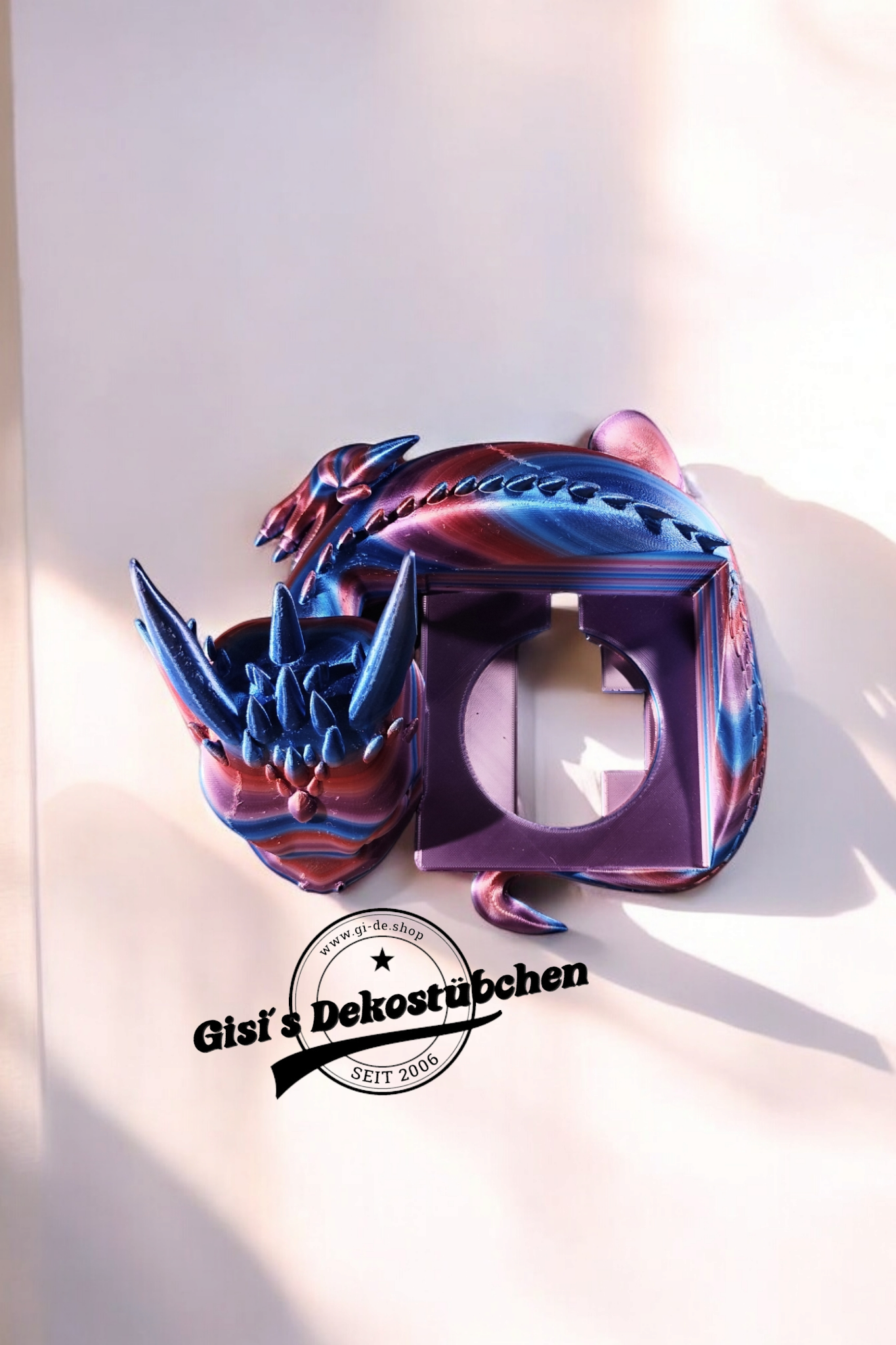 Halter für Toniebox -> Drache