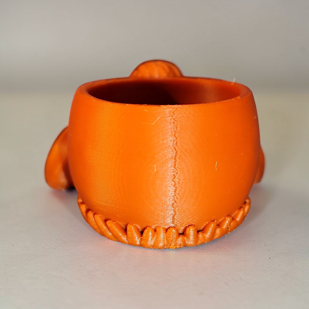 🐰 Hasenpopo Eierhalter aus dem 3D Drucker | Lustiger Eierbecher für Ostern