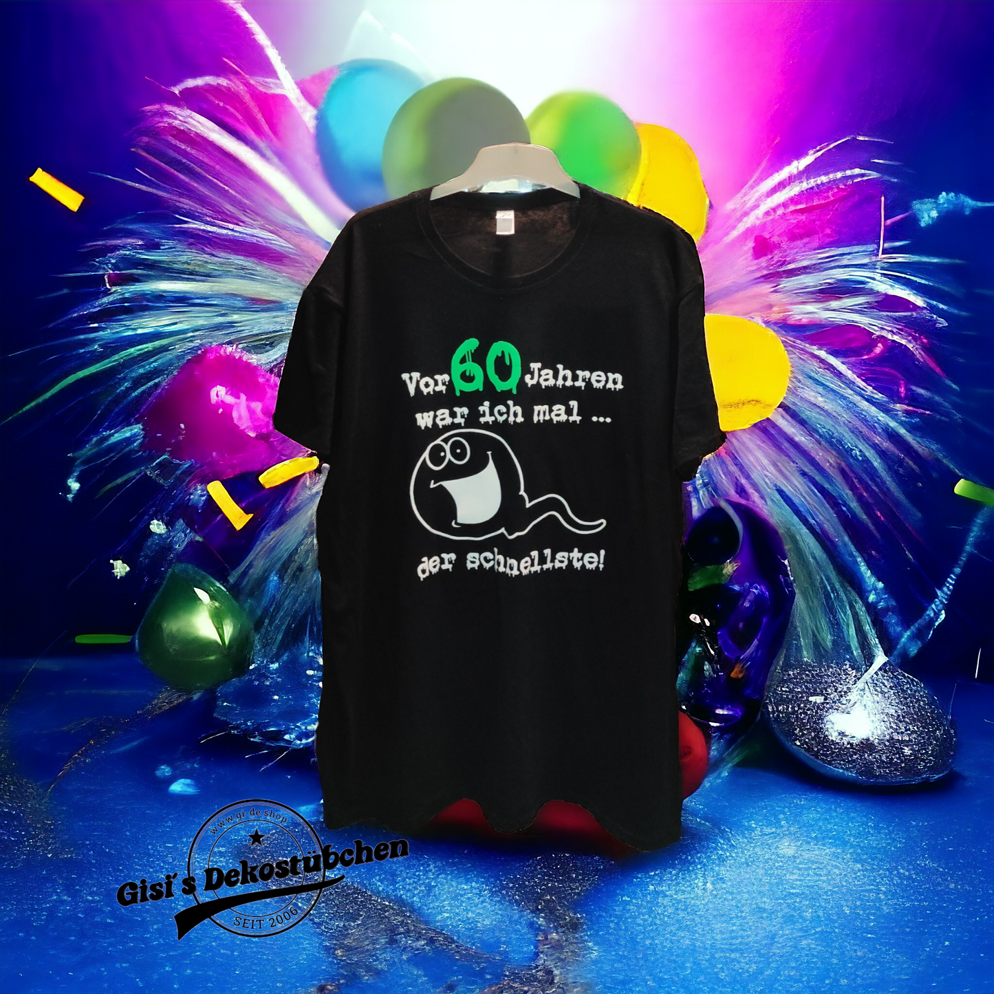 Herren Damen T-Shirt Geburtstag lustiger